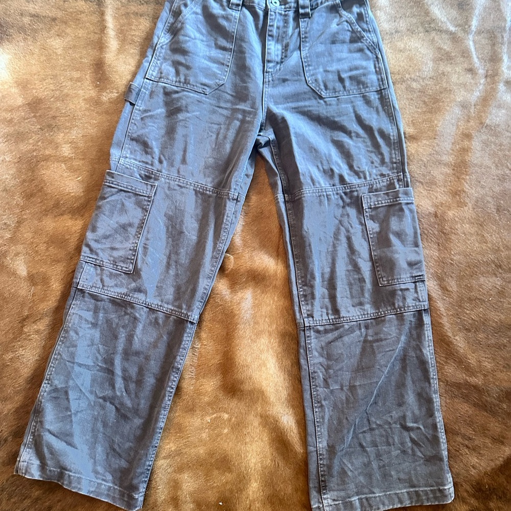 Woman’s Brown Ardenes 90s Cargo High Rise Jeans Size 11